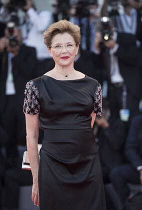 (170830) -- VENICE, Aug. 30, 2017 -- Actress and president of the jury of the 74th Venice Film Festival competition Annette Bening arrives on the red carpet of the premiere of the film Downsizing which opens the 74th edition of the Venice Film Festival in Venice, Italy, on Aug. 30, 2017. The 74th edition of the Venice Film Festival lasts from Aug. 30 to Sept. 9. ) ITALY-VENICE-FILM FESTIVAL-OPENING CEREMONY-RED CARPET JinxYu 