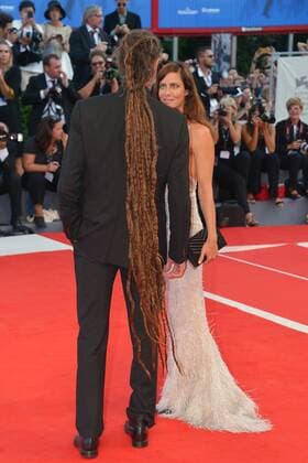 Mostra di Venezia; 74th Venice International Film Festival Anna Mouglalis and boyfriend walk the red carpet ahead of the Downsizing screening and Opening Ceremony during the 74th Venice Film Festival Italy, August 30th 2017 Anna Mouglalis Venice Italy  542957