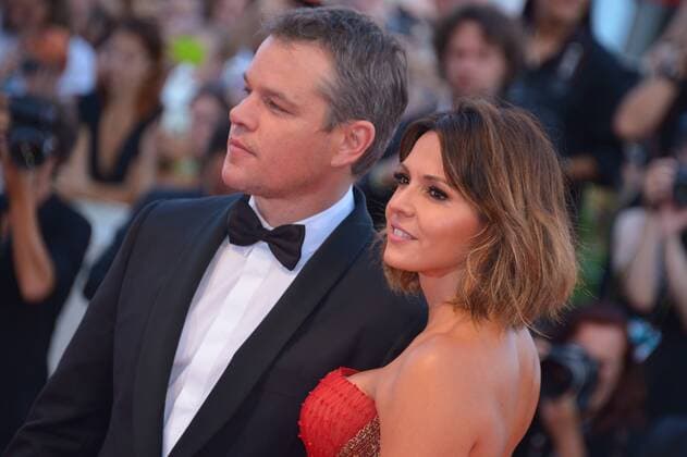 Mostra di Venezia; 74th Venice International Film Festival Matt Damon and Luciana Barroso walk the red carpet ahead of the Downsizing screening and Opening Ceremony during the 74th Venice Film FestivalVenice, Italy, August 30th 2017 Matt Damon;Luciana Barroso Venice Italy  542957