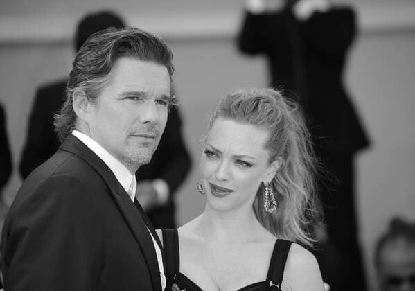 August 31, 2017 - Venice, Italy - Alternative View Ethan Hawke and Amanda Seyfried attend the First Reformed red carpet during the 74th Venice Film Festival in Venice, Italy, on August 31, 2017. Venice Italy  - ZUMAn230 20170831_zaa_n230_448 Copyright: xMatteoxChinellatox
