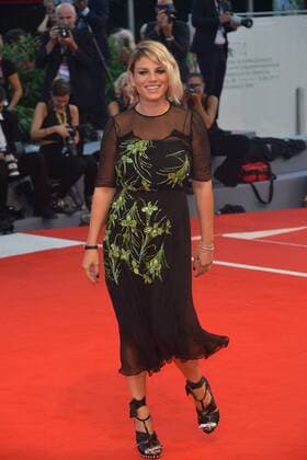 74th Venice Film Festival 2017, Red Carpet Film The shape of water . Pictured: Emma Marrone  Copyright: xSimonexComi Veneziax xIPAx xVeneziax