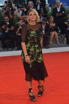 74th Venice Film Festival 2017, Red Carpet Film The shape of water . Pictured: Emma Marrone  Copyright: xSimonexComi Veneziax xIPAx xVeneziax