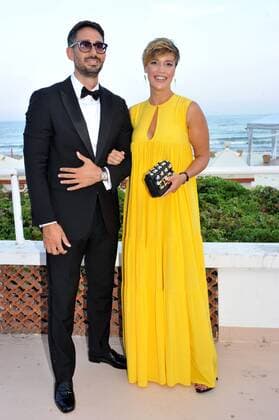 74th Venice Film Festival 2017 Red carpet film The Shape of Water Pictured: Roberta Giarrusso, Riccardo Di Pasquale  Copyright: xCamillaxMorandi Veneziax xIPAx xVeneziax