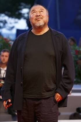 Ai Weiwei attending the Human Flow premiere at the 74th Venice International Film Festival at the Palazzo del Cinema on September 01, 2017 in Venice, Italy Foto:xD.xBedrosianx xFuturexImage
