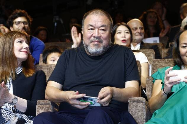 Ai Weiwei attending the Human Flow premiere at the 74th Venice International Film Festival at the Palazzo del Cinema on September 01, 2017 in Venice, Italy Foto:xD.xBedrosianx xFuturexImage