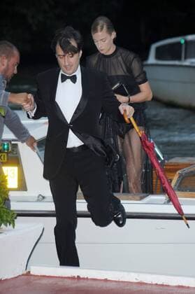 74th Venice Film Festival, Celebrities arrive at Excelsior pier to attend The Franca Sozzani Award - 47th Venice Film Festival Pictured: Eva Riccobono, Matteo Ceccarini  Copyright: xAlbertoxTerenghi Veneziax2017x x xVeneziax