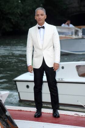 74th Venice Film Festival, Celebrities arrive at Excelsior pier to attend The Franca Sozzani Award - 47th Venice Film Festival Pictured: Beppe Fiorello  Copyright: xAlbertoxTerenghi Veneziax2017x x xVeneziax
