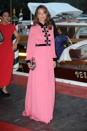 74th Venice Film Festival, Celebrities arrive at Excelsior pier to attend The Franca Sozzani Award - 47th Venice Film Festival Pictured: Valeria Bilello  Copyright: xAlbertoxTerenghi Veneziax2017x x xVeneziax