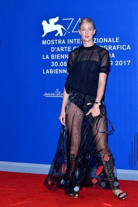 74th Venice Film Festival 2017, Red Carpet Franca Sozzanzi Award, Pictured: Eva Riccobono  Copyright: xSimonexComi Veneziax xIPAx xVeneziax