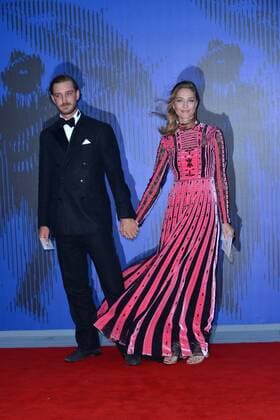 74th Venice Film Festival 2017, Red Carpet Franca Sozzanzi Award, Pictured: Piere Casiraghi, Beatrice Borromeo  Copyright: xSimonexComi Veneziax xIPAx xVeneziax