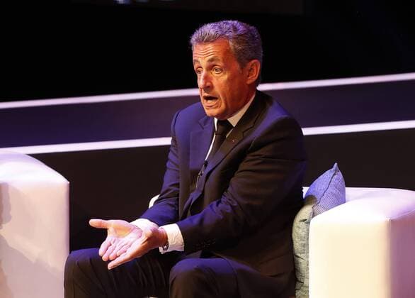 Former French President Nicolas Sarkozy speaks during a meeting with youngs at the forum Mexico XXI Century held in Mexico City, Mexico, 01 September 2017. FORUM MEXICO XXI CENTURY !ACHTUNG: NUR REDAKTIONELLE NUTZUNG!  Copyright: xJorgexNunezx MEX03 20170901-636399033557278947