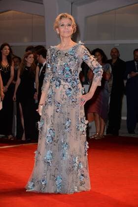 74eme Festival International du Cinema de Venise.74th Mostra. Our souls at night Red carpet .Jane Fonda. 220292 Degun Starface 2017-09-01 Venise Italie  Copyright: xDegunx xStarfacex STAR_220292_002