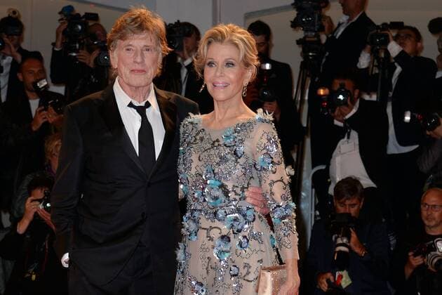 74eme Festival International du Cinema de Venise.74th Mostra. Our souls at night Red carpet .Jane Fonda.Robert Redford. 220292 Degun Starface 2017-09-01 Venise Italie  Copyright: xDegunx xStarfacex STAR_220292_056