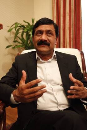 Ziauddin Yousafzai, father of Pakistani activist Malala Yousafzai, speaks during an interview in Mexico City, Mexico, 01 September 2017. In a century in which progress is practiced on a daily basis, peacemaker Malala Yousafzai worries that there is something that does not change: hate messages against certain religions or minorities. This, she argues, is a wake-up call for all that things have to change . Malala: Hate messages call attention to need for change !ACHTUNG: NUR REDAKTIONELLE NUTZUNG!  Copyright: xSashenkaxGutierrezx MEX03 20170902-636399355536935407