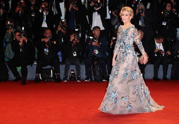 September 1, 2017 - Venice, Italy - Jane Fonda walk the red carpet ahead of the Our Souls At Night screening during the 74th Venice Film Festival in Venice, Italy, on September 1, 2017. Venice Italy  - ZUMAn230 20170901_zaa_n230_494 Copyright: xMatteoxChinellatox