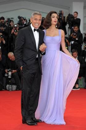 Bilder des Tages 74th Venice Film Festival, Red carpet film Suburbicon Pictured: George Clooney, Amal Alamuddin  Copyright: xAlbertoxTerenghi Veneziax2017x x xVeneziax