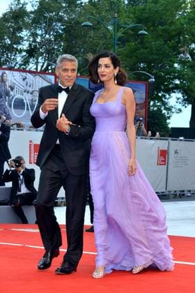 74th Venice Film Festival 2017, Red Carpet Film Suburbicon . Pictured: George Clooney, Amal Clooney  Copyright: xSimonexComi Veneziax xIPAx xVeneziax