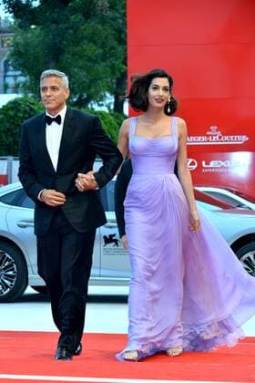 74th Venice Film Festival 2017, Red Carpet Film Suburbicon . Pictured: George Clooney, Amal Clooney  Copyright: xSimonexComi Veneziax xIPAx xVeneziax