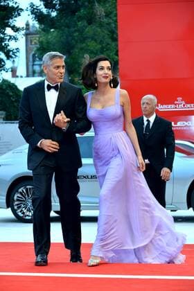 74th Venice Film Festival 2017, Red Carpet Film Suburbicon . Pictured: George Clooney, Amal Clooney  Copyright: xSimonexComi Veneziax xIPAx xVeneziax