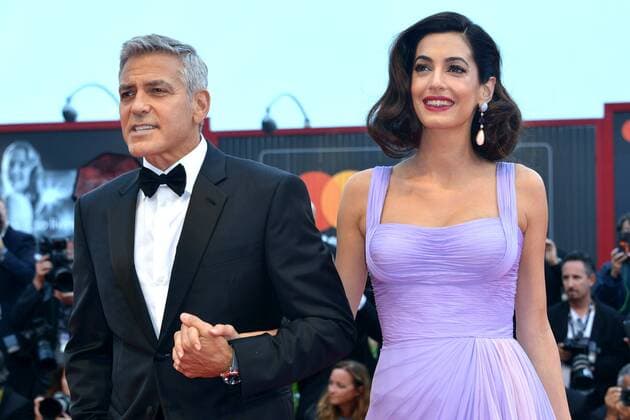74th Venice Film Festival 2017, Red Carpet Film Suburbicon . Pictured: George Clooney, Amal Clooney  Copyright: xSimonexComi Veneziax xIPAx xVeneziax