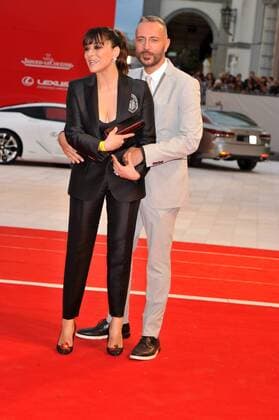 74th Venice Film Festival 2017 Red carpet film Suburbicon Pictured Valentina Lodovini, Massimo Carrini Parrini  Copyright: xCamillaxMorandi Veneziax xIPAx xVeneziax