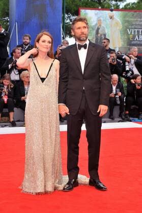 74th Venice Film Festival 2017 Red carpet film Suburbicon Pictured Julianne Moore, John Rubin  Copyright: xCamillaxMorandi Veneziax xIPAx xVeneziax