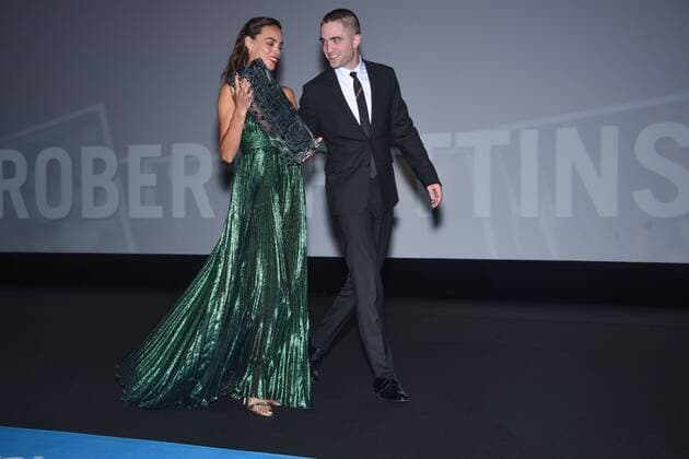 43th Deauville International Film Festival. Arrivals on red carpet for Good Timme movie presentation. 43eme Festival du Cinema Americain de Deauville. Presentation du film .Good Time . Berenice Bejo. Robert Pattinson. 220308 Arnal-Lefranc Starface 2017-09-02 Etats-Unis  Copyright: xArnal-Lefrancx STAR_220308_011