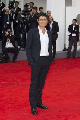 Foto IPP Daniele Cifala 02 09 2017 74 th Mostra Internazionale d Arte Cinematografica Festival del Cinema di Venezia Red Carpet Suburbicon nella foto : Riccardo Scamarcio  0