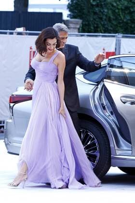 George Clooney and his wife Amal Alamuddin attending the Suburbicon premiere at the 74th Venice International Film Festival at the Palazzo del Cinema on September 02, 2017 in Venice, Italy Foto:xD.xBedrosianx xFuturexImage