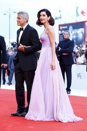 George Clooney and his wife Amal Alamuddin attending the Suburbicon premiere at the 74th Venice International Film Festival at the Palazzo del Cinema on September 02, 2017 in Venice, Italy Foto:xD.xBedrosianx xFuturexImage