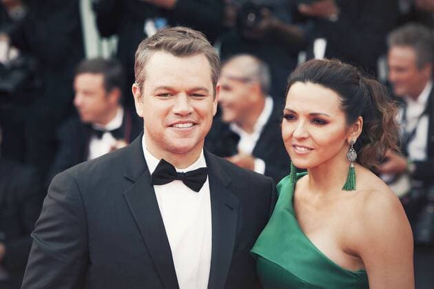 Matt Damon und Luciana Damon bei der Suburbicon Film Premiere am 2.09.2017 im Rahmen der 74. Filmfesfestspiele in Venedig 74th Annual Venice International Film Festival - Suburbicon Premiere, 2017 