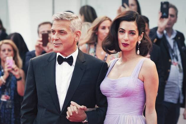 George Clooney und Amal Clooney bei der Suburbicon Film Premiere am 2.09.2017 im Rahmen der 74. Filmfesfestspiele in Venedig 74th Annual Venice International Film Festival - Suburbicon Premiere, 2017 
