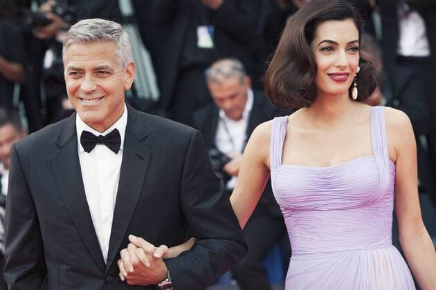 George Clooney und Amal Clooney bei der Suburbicon Film Premiere am 2.09.2017 im Rahmen der 74. Filmfesfestspiele in Venedig 74th Annual Venice International Film Festival - Suburbicon Premiere, 2017 