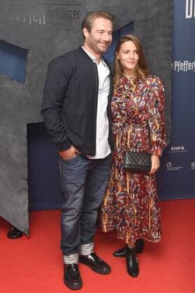 Sasha mit Gattin Julia bei der Premiere des Kinofilms Die Pfefferkörner und der Fluch des schwarzen Königs im Cinemaxx am Dammtor. Hamburg, 03.09.2017 Foto:xC.xNiehausx xFuturexImage