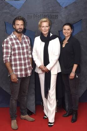 Stephan Luca, Suzanne von Borsody und Katharina Wackernagel bei der Premiere des Kinofilms Die Pfefferkörner und der Fluch des schwarzen Königs im Cinemaxx am Dammtor. Hamburg, 03.09.2017 Foto:xC.xNiehausx xFuturexImage