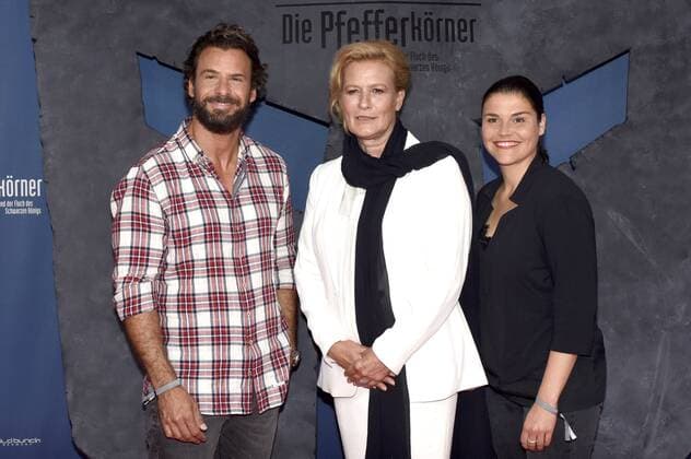 Stephan Luca, Suzanne von Borsody und Katharina Wackernagel bei der Premiere des Kinofilms Die Pfefferkörner und der Fluch des schwarzen Königs im Cinemaxx am Dammtor. Hamburg, 03.09.2017 Foto:xC.xNiehausx xFuturexImage
