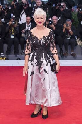 Helen Mirren attending the The Leisure Seeker premiere at the 74th Venice International Film Festival at the Palazzo del Cinema on September 03, 2017 in Venice, Italy Foto:xDaziramx xFuturexImage