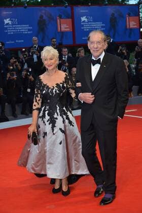 74th Venice Film Festival 2017, Red Carpet Film The leisure seeker . Pictured: Helen Mirren, Donald Sutherland  Copyright: xSimonexComi Veneziax xIPAx xVeneziax