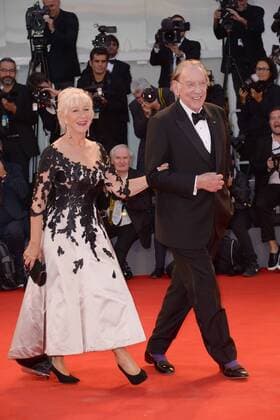 74eme Festival International du Cinema de Venise.74th Mostra. The leisure seeker Red Carpet.Donald Sutherland . Helen Mirren . 220329 Degun Starface 2017-09-03 Venise Italie  Copyright: xDegunx xStarfacex STAR_220329_010
