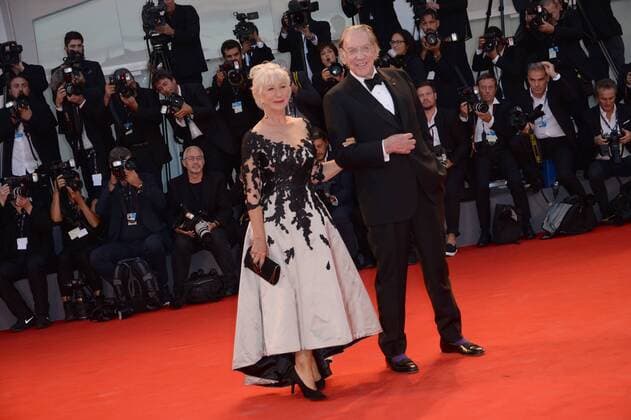 74eme Festival International du Cinema de Venise.74th Mostra. The leisure seeker Red Carpet.Donald Sutherland . Helen Mirren . 220329 Degun Starface 2017-09-03 Venise Italie  Copyright: xDegunx xStarfacex STAR_220329_013