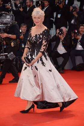 74eme Festival International du Cinema de Venise.74th Mostra. The leisure seeker Red Carpet. Helen Mirren . 220329 Degun Starface 2017-09-03 Venise Italie  Copyright: xDegunx xStarfacex STAR_220329_018