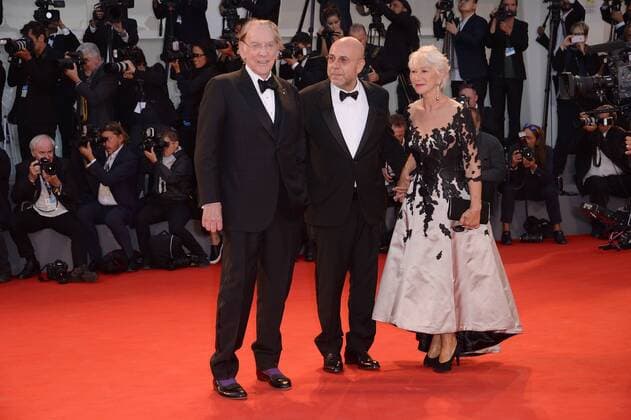 74eme Festival International du Cinema de Venise.74th Mostra. The leisure seeker Red Carpet.Paolo Virzi?.Donald Sutherland . Helen Mirren . 220329 Degun Starface 2017-09-03 Venise Italie  Copyright: xDegunx xStarfacex STAR_220329_025