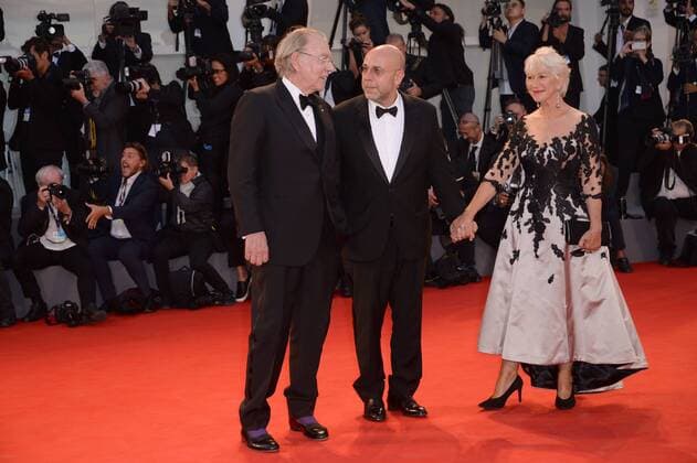 74eme Festival International du Cinema de Venise.74th Mostra. The leisure seeker Red Carpet.Paolo Virzi?.Donald Sutherland . Helen Mirren . 220329 Degun Starface 2017-09-03 Venise Italie  Copyright: xDegunx xStarfacex STAR_220329_026