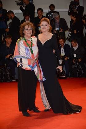 74eme Festival International du Cinema de Venise.74th Mostra. The leisure seeker Red Carpet. Susan Sarandon.Claudia Cardinale. 220329 Degun Starface 2017-09-03 Venise Italie  Copyright: xDegunx xStarfacex STAR_220329_089