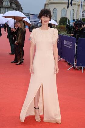 43th Deauville International Film Festival. Arrivals on red carpet for .KIDNAP . movie presentation. 43eme Festival du Cinema Americain de Deauville. Presentation du film ..KIDNAP . Clotilde Hesme. 220330 Arnal-Lefranc Starface 2017-09-03 Etats-Unis  Copyright: xArnal-Lefrancx STAR_220330_007