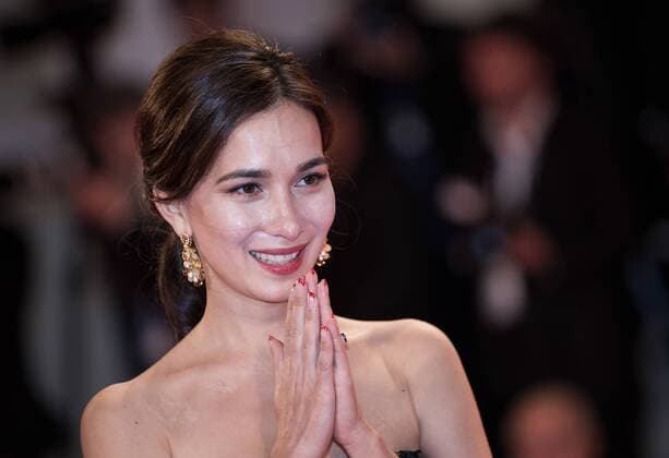 (170904) -- VENICE, Sept. 4, 2017 -- Actress Celina Jade poses on the red carpet for the premiere of the movie The Leisure Seeker at the 74th Venice Film Festival in Venice, Italy, Sept. 3, 2017. )(jmmn) ITALY-VENICE-FILM FESTIVAL- THE LEISURE SEEKER -RED CARPET JinxYu 