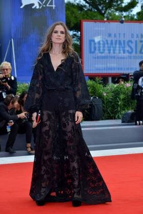74th Venice Film Festival 2017, Red Carpet Film Una Famiglia . Pictured: Federica Rosellini  Copyright: xSimonexComi Veneziax xIPAx xVeneziax