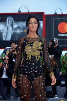 74th Venice Film Festival 2017, Red Carpet Film Una Famiglia . Pictured: Levante (dress Alberta Ferretti)  Copyright: xSimonexComi Veneziax xIPAx xVeneziax