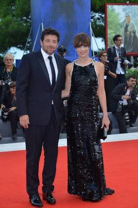 74th Venice Film Festival 2017, Red Carpet Film Una Famiglia . Pictured: Micaela Ramazzotti, Patrik Brunel  Copyright: xSimonexComi Veneziax xIPAx xVeneziax