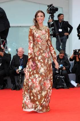 74th Venice Film Festival, Red carpet film Una Famiglia Pictured: Alessia Fabiani  Copyright: xAlbertoxTerenghi Veneziax2017x x xVeneziax
